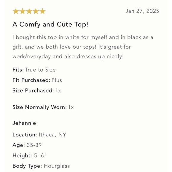 NWT Size M - The Caitlin Boxy Tee by Maeve: Long-Sleeve Edition (NWT US$58) - Picture 10 of 16